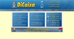 Desktop Screenshot of dicaixa.com.br